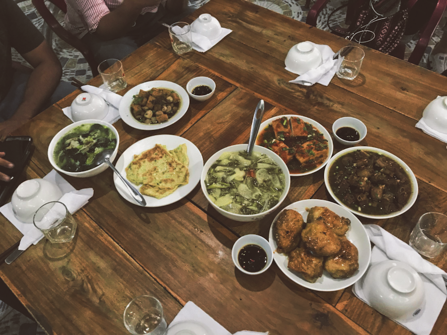 On the Way to the Cu Chi Tunnels: A Delicious Lunch Feast with Chi Tam