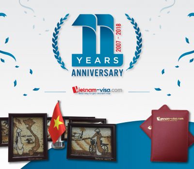 Vietnam-visa.com to celebrate the 11th anniversary of establishment